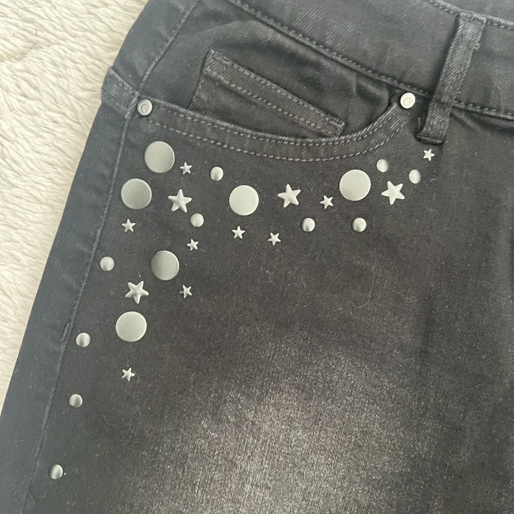 NWT G BY GIULIANNA Black Label Embellished Pocket Shorts Size 6